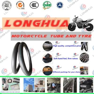 Hand Feel Soft Natural Rubber Motorcycle Inner Tube (4.00-12)