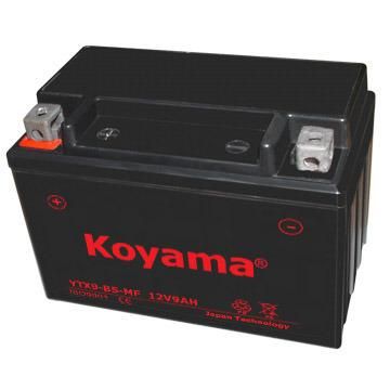 Motorcycle Starting Battery 12V9ah Ytx9-BS Motorcycle Gel Battery