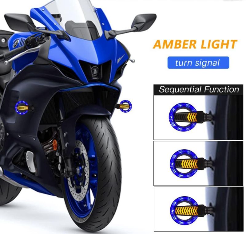12V LED Universal Motorcycle Motorbike Turn Signal Light LED Indicator