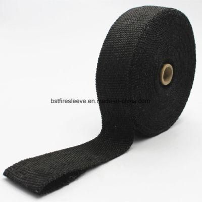 Black Fiberglass Exhaust Header Wrap