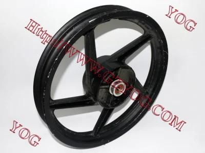 Yog Spare Parts Motorcycle Aluminum Rim Complete Alloy Wheel for Bajajbm150GS Wy125xgs Stormgs