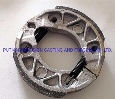 High Quality, High Wear Resistance, No Nosise Motorcycle Brake Shoes Parts, Asbestos or Asbestos Free Qiaoge