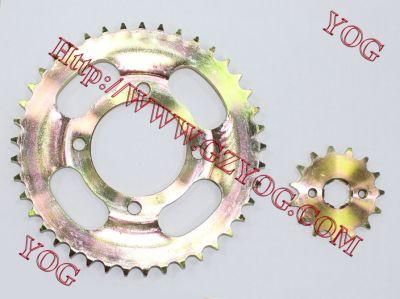Motorcycle Parts Sprocket Kit for Cgl125 110cc
