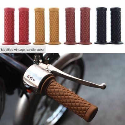 Motorcycle 22mm Handlebar Retro Scooter Motorbike Hand Grips for Harley 883 Cg125 Prince General Dirt Bike 250cc