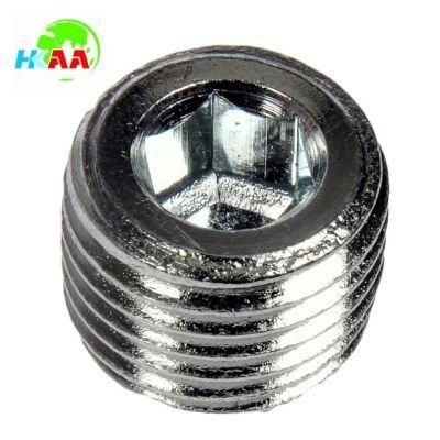 Chrome Plated Steel Allen Head Plugs for Auto Engine