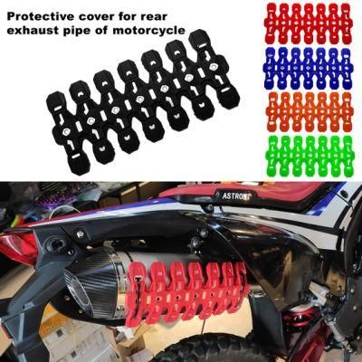 Motorcycle Modification Parts Anti-High Temperature Silicone Protective Cover for Exhaust Pipe