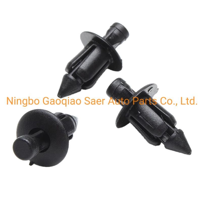 Black Rivet Fairing Body Trim Panel Fastener Screw Clips for Honda Pcx150 Wave125 Scoopy125 Motorcycle Accessories Parts