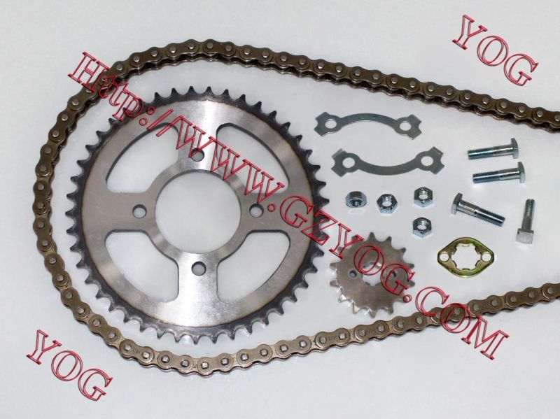 Motorcycle Spare Part Transmission & Sprocket Set Bajaj Bm150 Bajaj Boxer CB-125ace