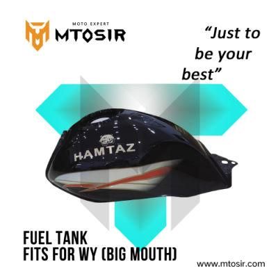 Mtosir Fuel Tank for Wuyang Wy Big Mouth High Quality Oil Tank Gas Fuel Tank Container Motorcycle Spare Parts Chassis Frame Parts