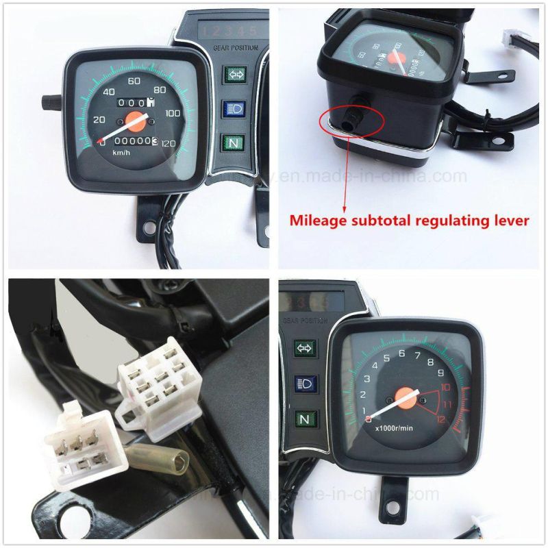 Ww-3026 GS125 Tachometer Instrument Speedometer Motorcycle Parts