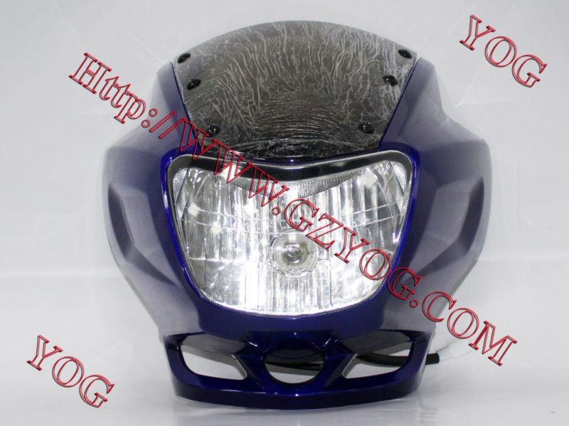 Motorcycle Parts Headlight Assy Faro Completo Head Lamp Bross150 Pulsar135 Cm125