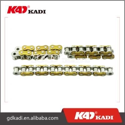 Nickel Plating 428h Goid Chain of Motorcycle Parts Chain
