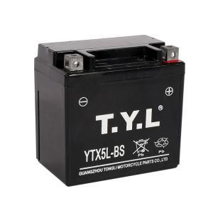 Ytx5l-BS Rechargeable Mf Gel Motorcycle Battery Lead-Acid