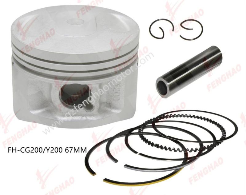Factory Directly Sale Motorcycle Engine Parts Piston Kit for Honda Cg200/G200/Y200/Cg250