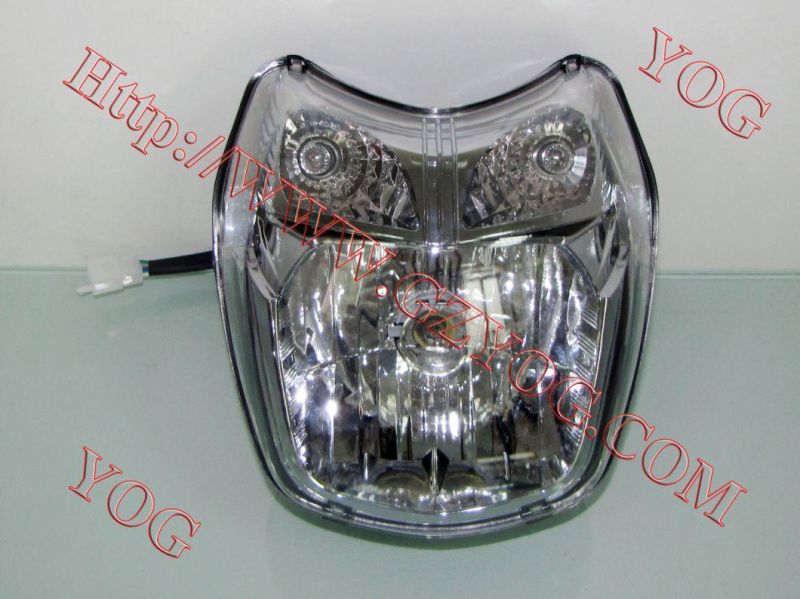 Yog Motorcycle Spare Parts Headlight for Max Blancos Zs150 Wy 125