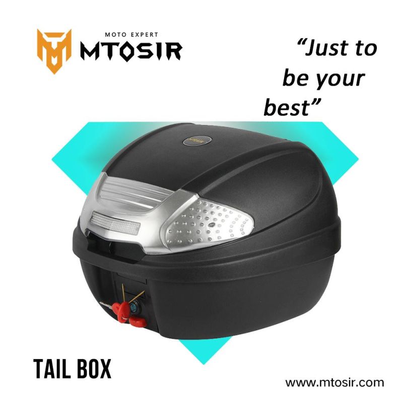 Mtosir High Quality Universal Motorcycle/Scooter Tail Box Helmets Box Luggage Box Rear Box Plastic Motorcycle Accessories Case Box