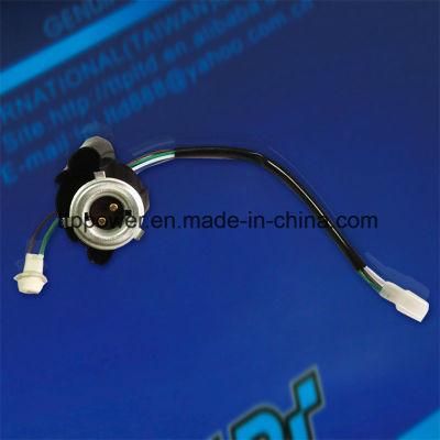 Gy6 Motorcycle Spare Parts Motorcycle Square Shape Headlight/Head Lamp Socket