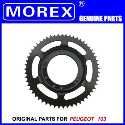 Motorcycle Spare Parts Accessories Original Genuine Main Sprocket for Peugeot 103 Morex Motor