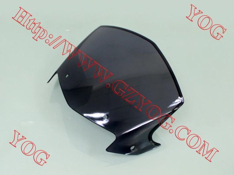 Yog Motorcycle Spare Part Wind Screen Shield for Akt125, Bajaj Bm150, GS125