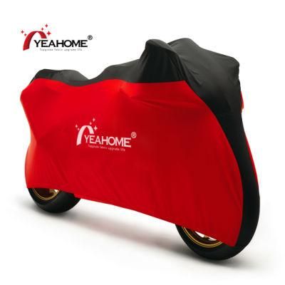 Luxury Indoor Motorcycle Cover Elastic Breathable Dust-Proof Bike Cover