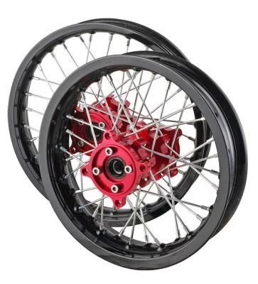 Motorcycle Steel/Aluminum Wheel Rim with Spoke