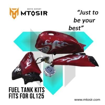 Mtosir Motorcycle Fuel Tank Kits Gl 125 Side Cover Ignition Switch Motorcycle Spare Parts Motorcycle Plastic Body Parts Fuel Tank