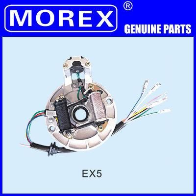 Motorcycle Spare Parts Accessories Morex Genuine Coil Stator &amp; Rotor Magneto Ex5 Original Suzuki YAMAHA Bajaj Vespa