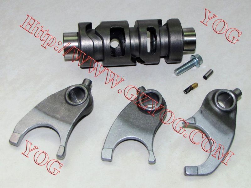 Yog Motorcycle Spare Parts Gear Shaft Drum for Wave125, Yara200, K90