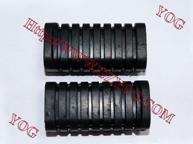 Motorcycle Spare Parts Front Footrest Rubber Dy100 Horse150 Ybr125
