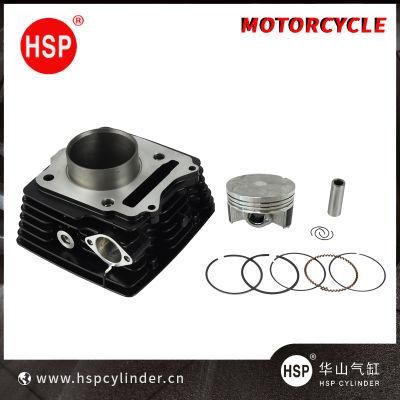 Aluminum alloy engine assembly spare parts motorcycle cylinder block kits TVS HLX 150 57mm