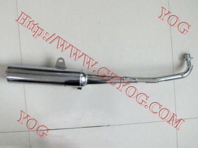 Yog Motorcycle Parts Exhaust Pipe Muffler Escape Mufla Mofle C110
