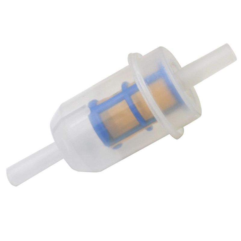 8mm White Plastic Motorcycle Gas Fuel Filter for Element Scooter