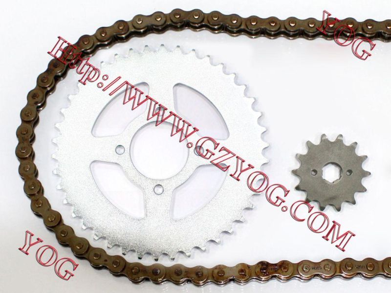 Motorcycle Chain Sprocket Set, Repuestos PARA Motocicletas, Kit De Transmision for Honda Nxr150 Bross150