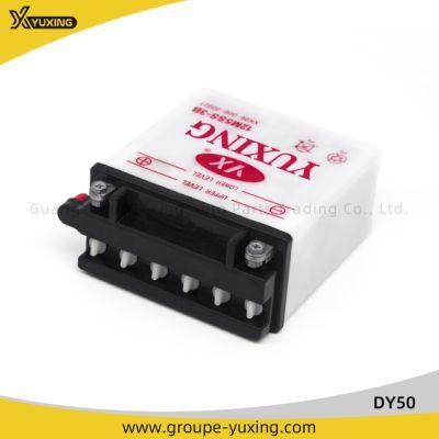 China Good Quality Motorcycle Spare Parts Motorcycle Battery for Dy50