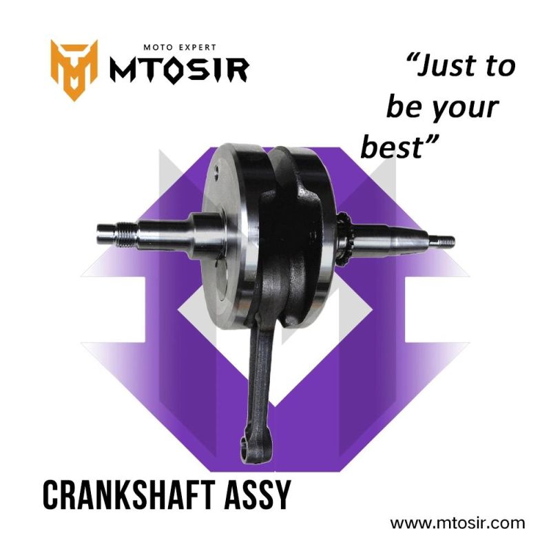 Mtosir High Quality Motorcycle Crankshaft Assy Fit for Cg125 Gy6 Gn125 Ax100 Titan Fz16 Scooter Universal Motorcycle Accessories Motorcycle Spare Part