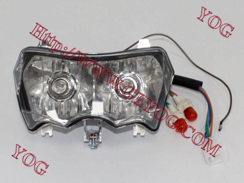 Motorcycle Parts Headlight Assy Faro Completo Head Lamp Bross150 Pulsar135 Cm125