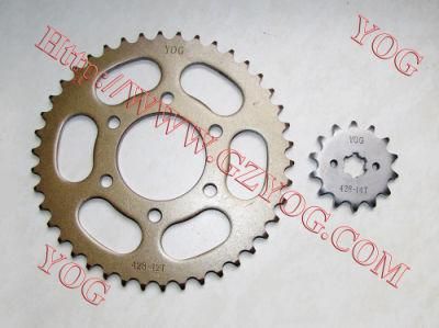 Motorcycle Parts Catalina Sprocket Kit Sprocket Set Bajaj Boxer Wy125