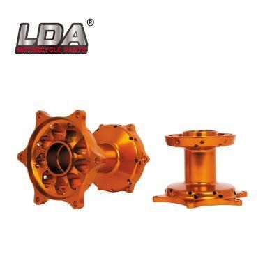 Motorcycle Supermoto Motocross Orange Aluminum Wheel Hub for Ktm