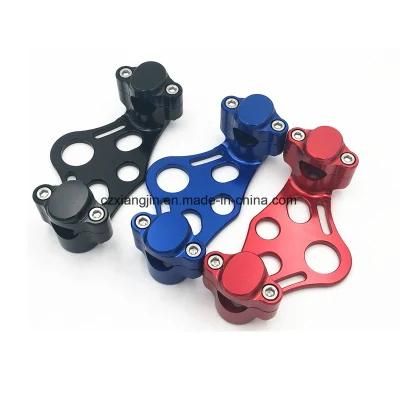 CNC Billet Aluminum Speedway/Grasstrack Motorcycle Handlebar Clamp