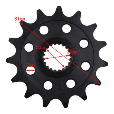 81mm Precision Steel Sprocket for BMW G310GS ABS G310GS G310r