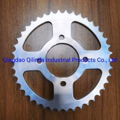 Gn125 Steel 45# Thickness 7mm Chain Gear Kit Set Motorcycles Parts Sprocket