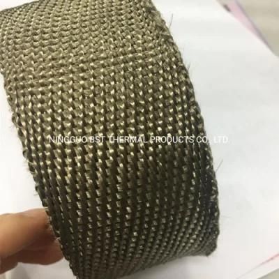 Thermal Insulation 2&quot; X 50&prime; Exhaust Header Wrap Titanium