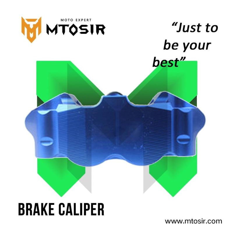 Mtosir High Quality Brake Caliper Fit for Ybr125, Honda Cg125, Suzuki Gn125, Bajaj Pulsar135 Different Red Gold Silver Motorcycle Accessories