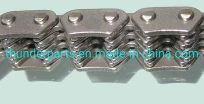 Steel Motorcycle Chain/Cadena De Tiempo/Motor/Traccion/Timing Chain/Moto Repuestos 25h/2X3/3X4/420/428/428h Cbt-125, 4X5X94L