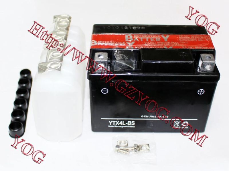 Yog Motorcycle Spare Parts Battery Fro Yt9ABS Ytx5lbs Ytx6.5BS