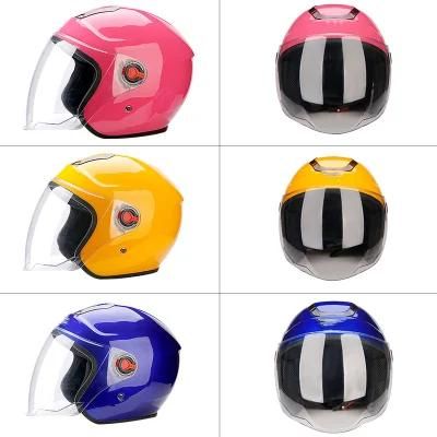 Motorcycle Carbon Fiber Face DOT Full Helmets with Light Sec Modular Bullet Proof Motorcycles Axxis Standard Motorcyle Helmet