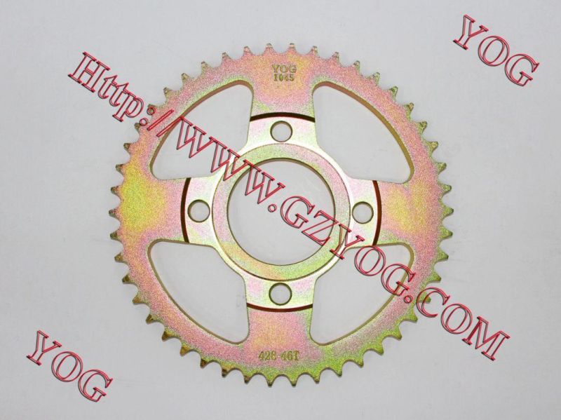 Motorcycle Spare Parts Motorcycle Rear Sprocket Cg125 Fxd125 Bajaj Bm150