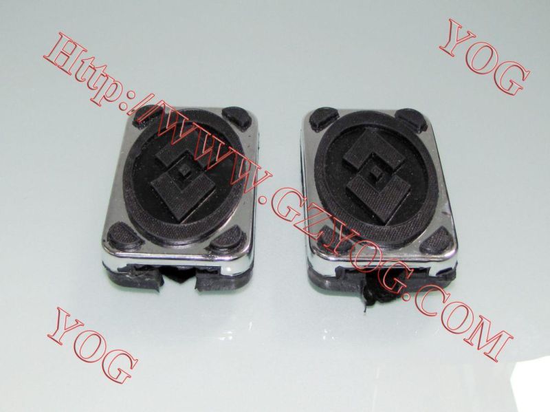 Motorcycle Spare Part Front Footrest Rubber for Bajaj Boxer, CB125ace, Tvs Star