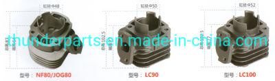 Motorcycle Cylinder Block Kit for NF/Jog80 48mm/LC90/100 50/52mm