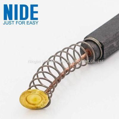 China Power Tools Copper Carbon Graphite Brush for Electric Angle Grinder Motor